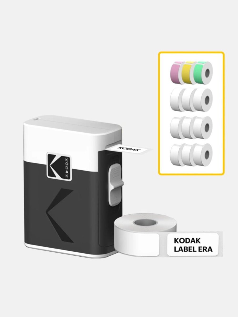 KODAK Label ERA M50 Bundle (13 roll pack, White & Color) Thermal, Inkless / NIB
